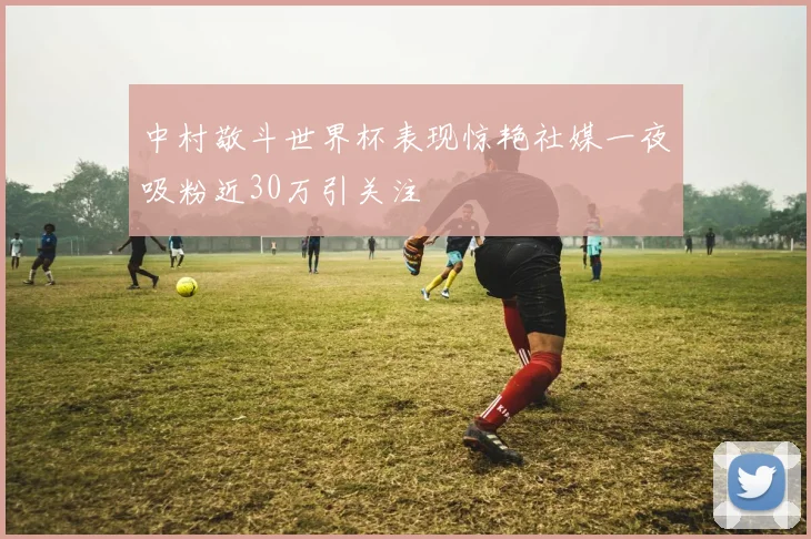 中村敬斗世界杯表现惊艳社媒一夜吸粉近30万引关注